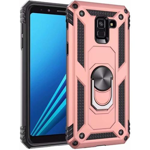 Coque Samsung Galaxy A8 Plus 2018 Avec Aimant Anneau Support, Doubl... on Productcaster.