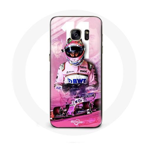 Coque Pour Samsung Galaxy S6 Edge Formule 1 Sergio Pérez Pilote De ... on Productcaster.