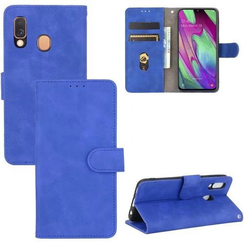 Compatible Avec Coque Samsung Galaxy A40, Portefeuille Etui Cuir Ma... on Productcaster.