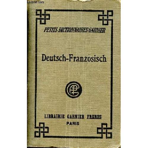 Deutsch-Französisch Petits Dictionnaires Garnier on Productcaster.