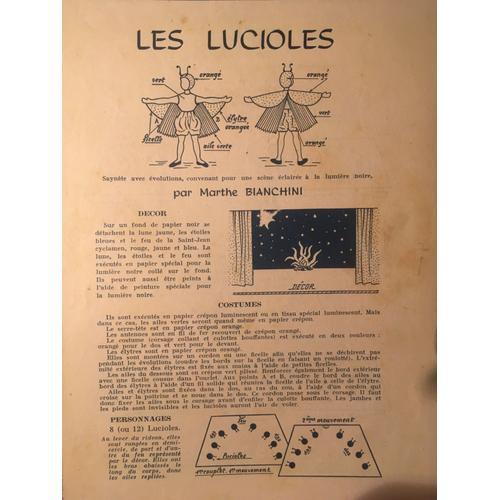 Les Lucioles Marthe Bianchini Saynète Avec Évolutions École Primair... on Productcaster.