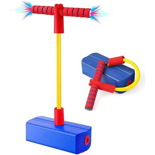 Pogo Stick Jouet Exterieur Enfant - Jouets Et Cadeaux Enfants(Bleu) on Productcaster.