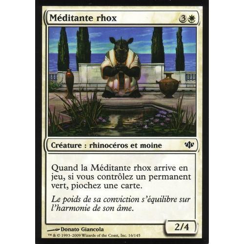 Méditante Rhox - Magic - Conflux - C - 16/145 on Productcaster.