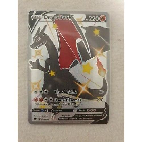 Carte Pokemon Dracofeu V Shiny on Productcaster.