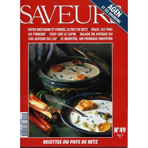 Saveurs N° 49 : Agenais * Lapin * Le Cap * Munster * Pays De Retz *... on Productcaster.