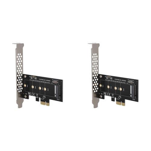 2X Adaptateur PCIe M.2, Carte D'Extension M.2 Vers PCI E3.0 X1, SSD... on Productcaster.