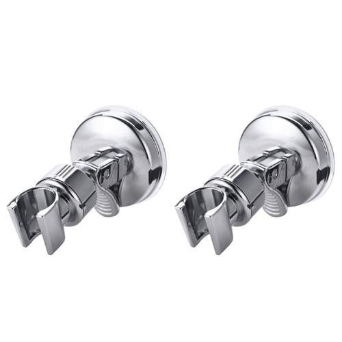 2x Support De Douche Reglable Pour Salle Mur Chrome Monter Fort Asp... on Productcaster.