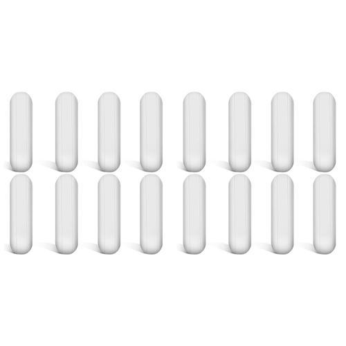 16 Pièces Séries 8mmx30mm Ptfe Agitateur Magnétique Mélangeur Barre... on Productcaster.