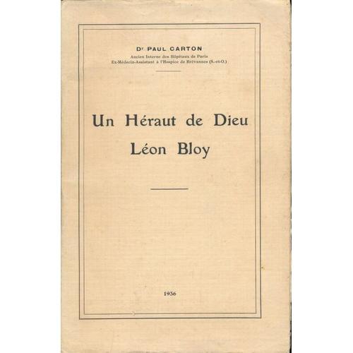 Un Héraut De Dieu. Léon Bloy on Productcaster.