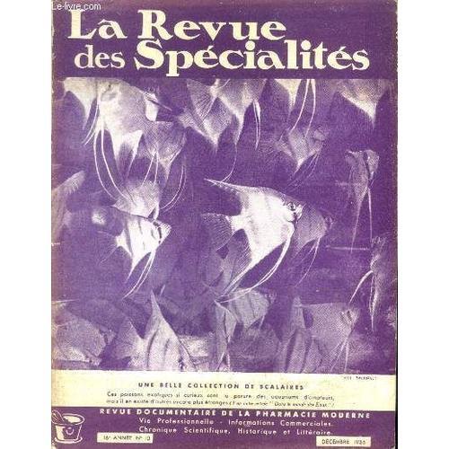 La Revue Des Specialites, N°10, Decembre 1936, 16e Annee - Revue Do... on Productcaster.