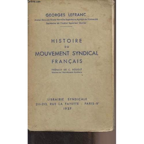 Histoire Du Mouvement Syndical Français on Productcaster.