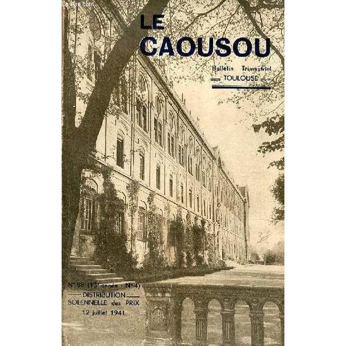 Le Caouson Bulletin Trimestriel Toulouse N°88 (13e Année N°4) Distr... on Productcaster.