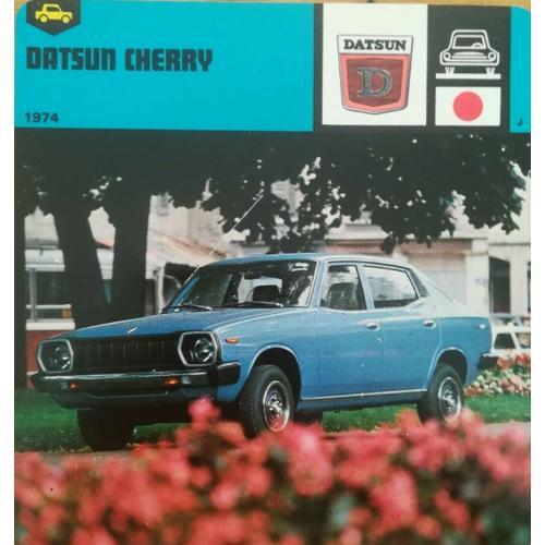 Fiche Edito-Service Datsun Cherry on Productcaster.