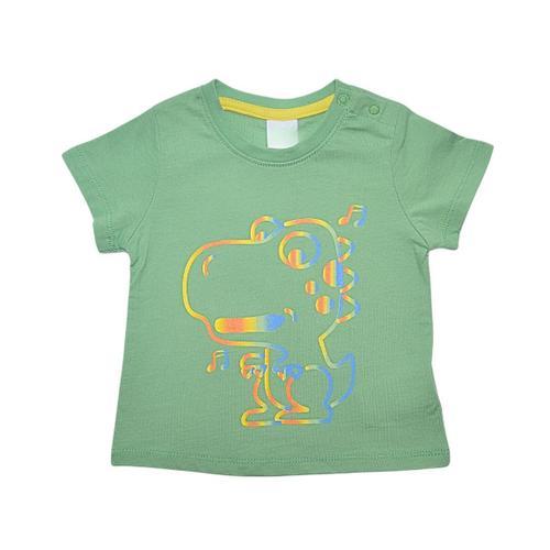 T-Shirt Bébé Manches Courtes En 100% Coton : Lilian on Productcaster.