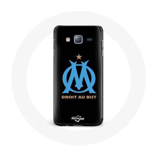 Coque Pour Samsung Galaxy J5 Logo Olympique De Marseille Fond Noir on Productcaster.