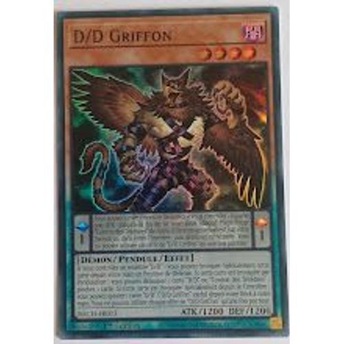 Carte Yu Gi Oh D/D Griffon Bach-Fr013 Super Rare 1ére Édition Franç... on Productcaster.