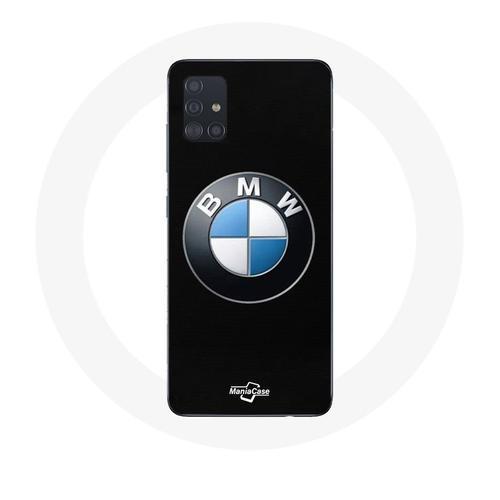 Coque Pour Samsung Galaxy A71 Bmw Logo Fond Noir on Productcaster.