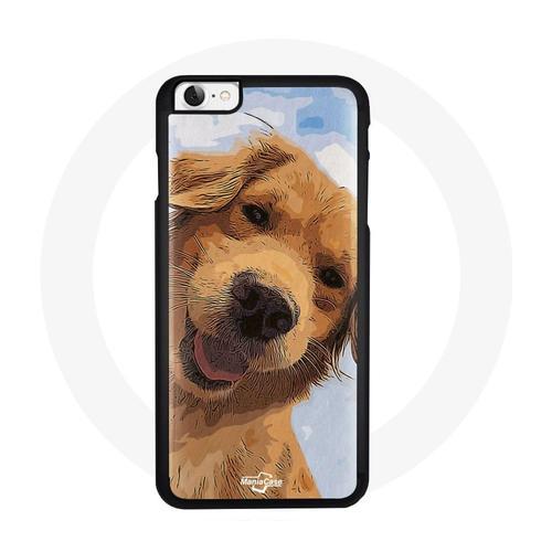 Coque Pour Iphone 8 Plus Chien Marron Golden Retriever on Productcaster.