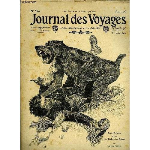 Journal Des Voyages Et Des Aventures De Terre Et De Mer N° 559 - 2e... on Productcaster.