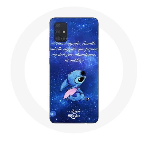 Coque Pour Samsung Galaxy A71 Stitch Ohana Citation on Productcaster.