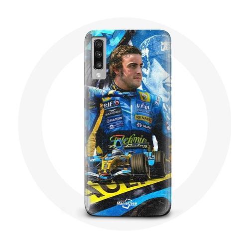 Coque Pour Samsung Galaxy A50 Formule 1 Fernando Alonso Champion Du... on Productcaster.