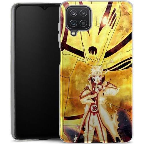 Coque Samsung Galaxy A12 Naruto Kyubi Jaune | Manga on Productcaster.