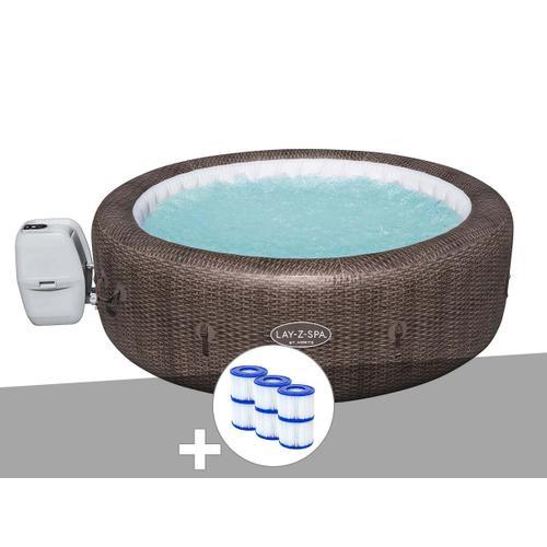 Kit spa gonflable Bestway Lay-Z-Spa St Moritz rond Airjet 5/7 place... on Productcaster.