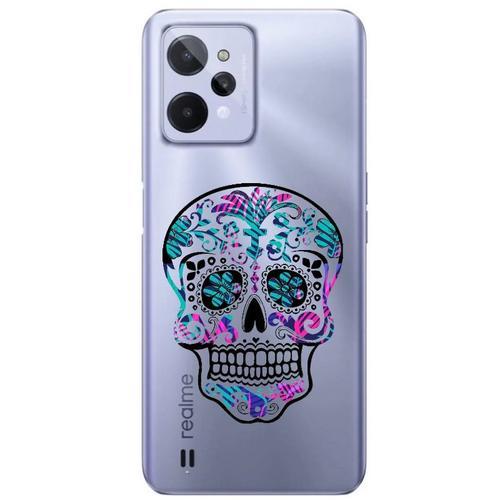 Coque Realme C31 Mort Mexicaine Rose Calavera on Productcaster.