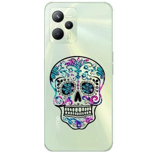 Coque Realme C35 Mort Mexicaine Rose Calavera on Productcaster.