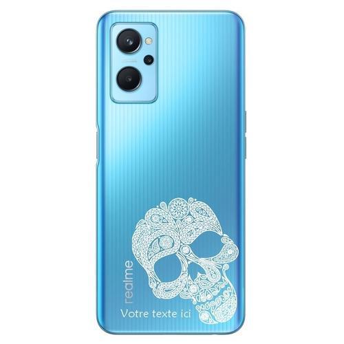 Coque Realme 9i Mort Dentelle Blanc Personnalisee on Productcaster.