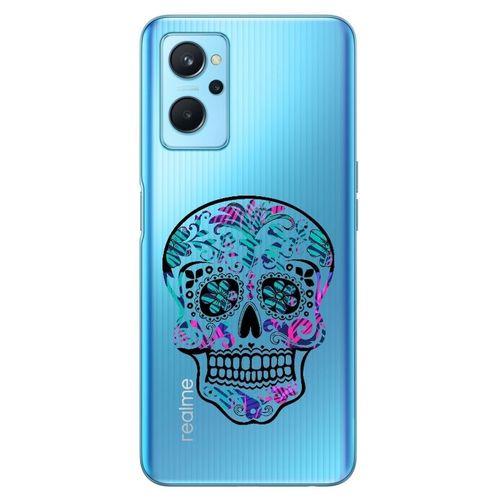 Coque Realme 9i Mort Mexicaine Rose Calavera on Productcaster.