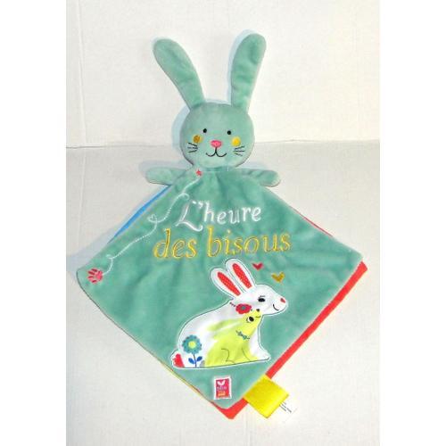 Doudou Lapin Livre Hachette L'heure Des Bisous (Reconditionné) on Productcaster.