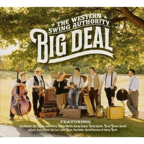 Western Swing Authority - Big Deal Cd Digipack Packaging on Productcaster.