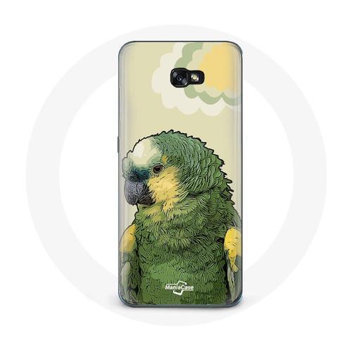 Coque Pour Samsung Galaxy A5 2017 Amazone Perroquets Vert on Productcaster.