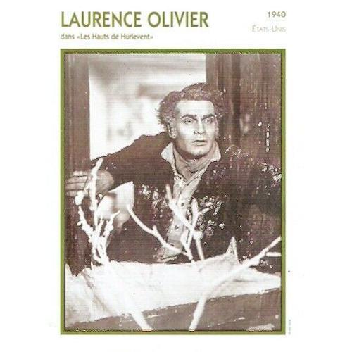 Fiche Portrait De Star Laurence Olivier on Productcaster.