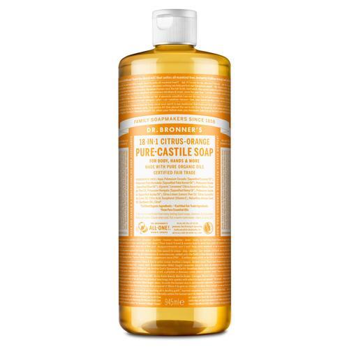 Dr. Bronner's - Pure Castile Liquid Soap Citrus Orange 945 Ml on Productcaster.