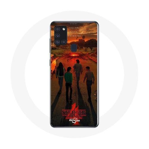 Coque Pour Samsung Galaxy A21s Stranger Things Saison 4 Affiche Art... on Productcaster.