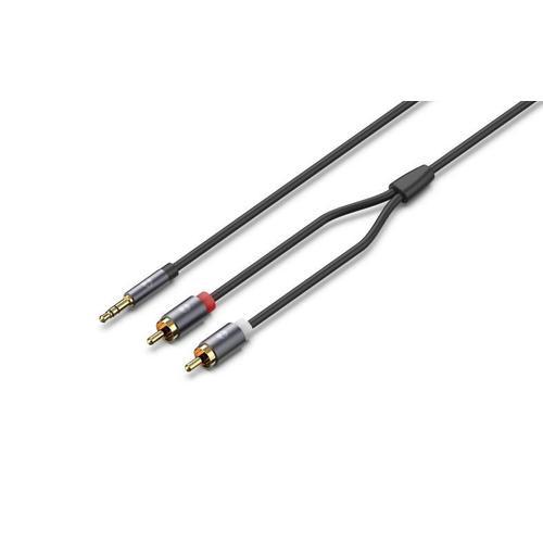 YHEMI Câble RCA Jack Audio,3.5mm Mâle vers 2 RCA Mâle Y Auxiliaire ... on Productcaster.