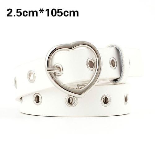 Ceinture En Cuir Pu Pour Femme,Jolie Ceinture Harajuku Pour Femme,R... on Productcaster.