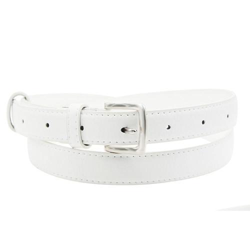 Maikun-Ceinture En Cuir Skinny Pour Femme,Couleur Unie,Broche À Doc... on Productcaster.