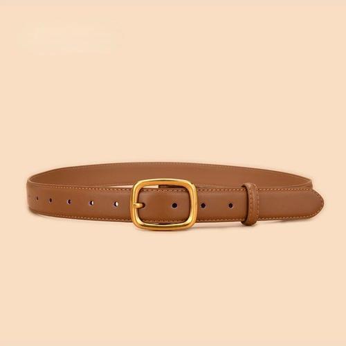 Ceinture En Cuir De Vachette Véritable Pour Femme,Ceinture À Broche... on Productcaster.