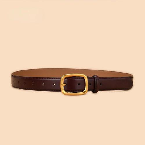 Ceinture En Cuir De Vachette Véritable Pour Femme,Ceinture À Broche... on Productcaster.