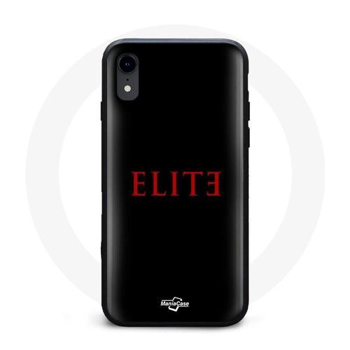 Coque Pour Iphone X Elite Saison 5 Logo Rouge Fond Noir on Productcaster.