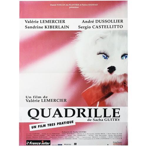 Quadrille - Véritable Affiche De Cinéma Pliée - Format 40x60 Cm - D... on Productcaster.