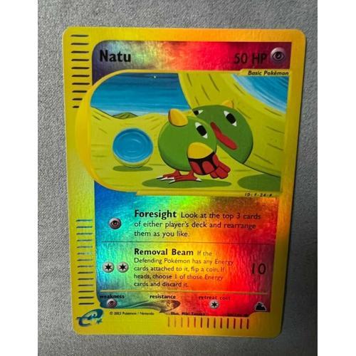 Pokemon Natu Skyridge Holo Reverse 80 / 144 on Productcaster.