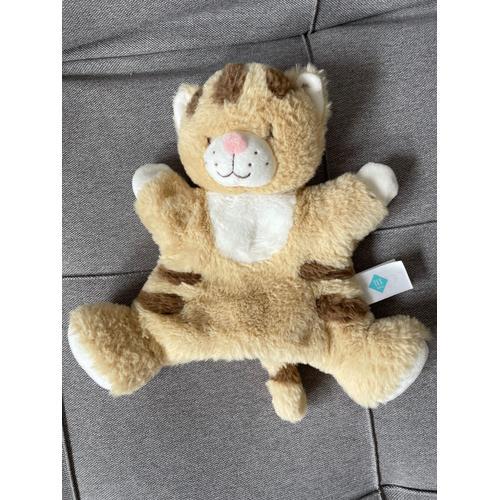 Doudou Marionnette Tigre Tex Baby Chat on Productcaster.