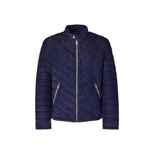 Guess Homme Veste Matelassée Effet Velours M94l05 Wcae0 Bleu on Productcaster.