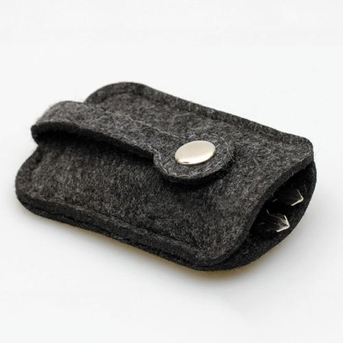 Porte-clés de voiture en feutre de laine pour homme,portefeuille,sa... on Productcaster.