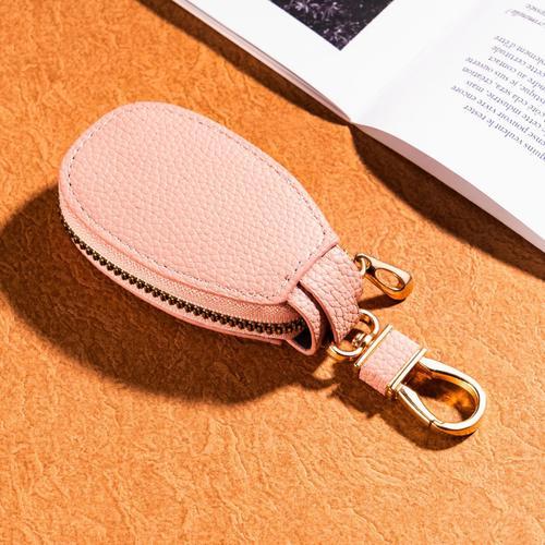 Porte-Clés En Cuir Pu Avec Fermeture Éclair,Étui En Cuir De Vache,S... on Productcaster.