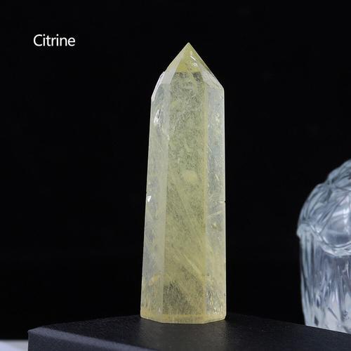 Runyangkr-Prisme à pointe de cristal,artisanat,pierre naturelle,tou... on Productcaster.